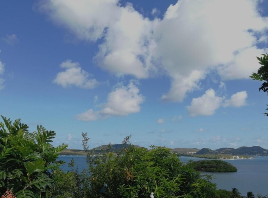 F2 Familial - Vue Imprenable Sur La Baie Du Marin Apartment Le Marin Luaran gambar